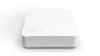 White mesh satellite